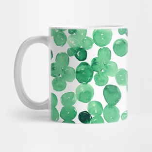 Green Bubbles Mug